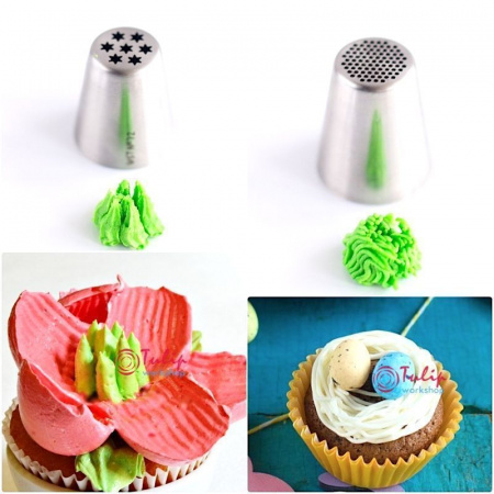 Насадка Травка №73 мелкая | L размер (Russian Grass Nozzle #73 Fine | L size | By Tulip Workshop)