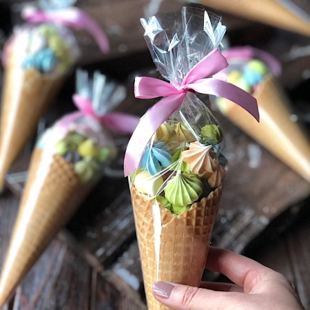 Вафельный сахарный рожок (90 мм) короб 420 шт