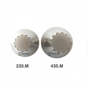 Насадка открытая звезда №235, 435 | Виннетта (12 лучей) - Standard open star tip #235, 435 | Viennetta | by Tulip Workshop