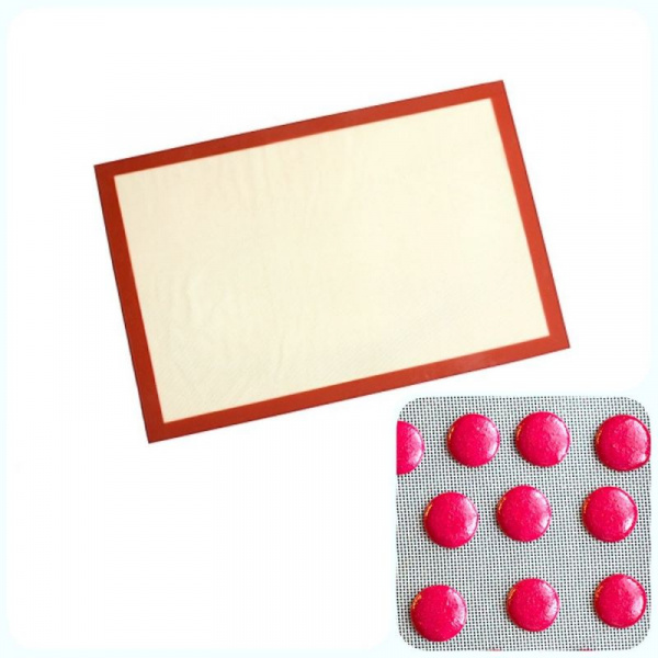 Коврик для выпечки армированный антипригарный 30-40/40-60 см (без разметки)