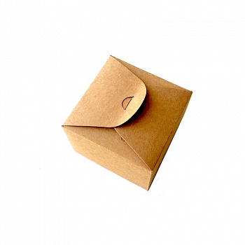 Крафт-коробка мини 9•9•6 см, упак 1-10 шт