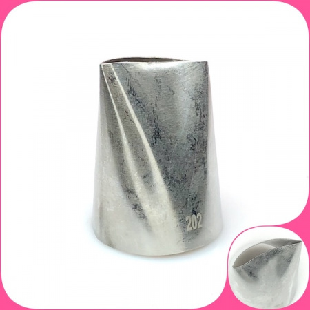 Кондитерские насадки для зефира лепесток большой 201 и 202 Набор 2 шт Эконом