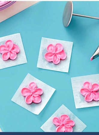 Кондитерская насадка 161 Tulip, Корея, прорезь 9 мм лепесток изогнутый левый