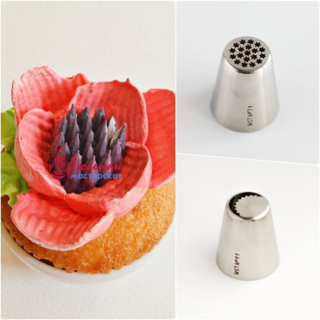 Набор 3 кондитерские насадки для бутона | L размер