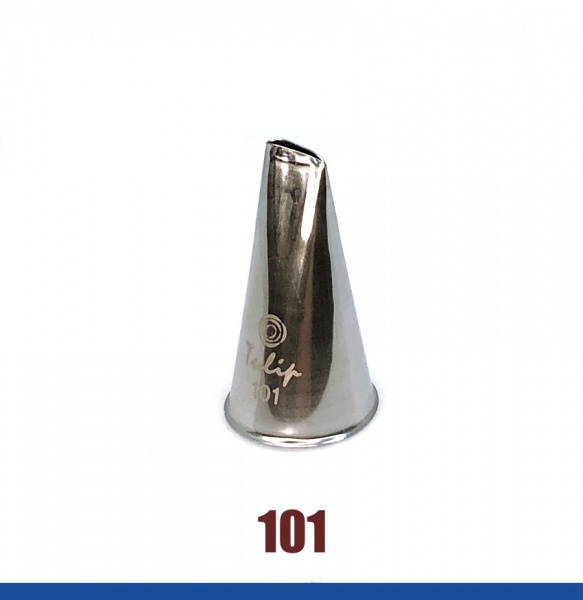Кондитерская насадка 101 Tulip прорезь 7 мм, лепесток прямой малый