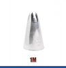 Кондитерская насадка 1M Tulip™ полузакрытая звезда, 6 лучей, Ø 7-13 мм, Korea