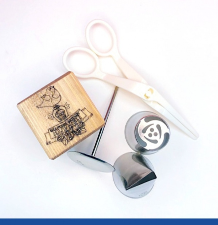 Набор (мини) кондитерские инструменты 5 шт ЗЕФИРНАЯ Флористика от Малиновки (в.3)